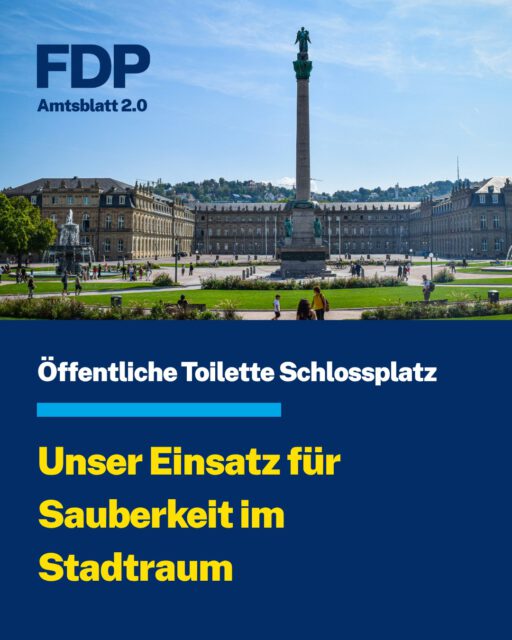 Sonntags zu, dann wird's schmutzig: das WC am Schlossplatz war das beste Beispiel 🚻
Wenn öffentliche Toiletten geschlossen bleiben, verschwindet das Bedürfnis nicht – es landet im Umfeld. Genau das war sonntags an der Stadtbahnhaltestelle Schlossplatz zu beobachten, mit spürbaren Folgen für Sauberkeit und Sicherheitsempfinden im öffentlichen Raum. Wir haben im Juni gehandelt, damit sich das ändert.
🚽 Antrag im Juni: Wir haben die AWS aufgefordert, die sonntägliche Öffnung über einen Auftrag an ein privates Unternehmen für Reinigung und Aufsicht zu ermöglichen.
✅ Testphase läuft: Die AWS ist unserem Antrag nachgekommen, das WC am Schlossplatz ist sonntags nun bis November geöffnet.
🔒 Sicherheitsempfinden zählt: Gerade bei Toilettenanlagen hängt das subjektive Sicherheitsgefühl direkt an der Sauberkeit vor Ort.
Kleine Maßnahme, große Wirkung im Alltag – FDP-Politik wirkt eben auch dort, wo man es zuerst nicht vermutet.
👉 Wart ihr schon mal an einem Sonntag am Schlossplatz unterwegs, als die Toilette zu war?
#FDPStuttgart #Schlossplatz #Sauberkeit #Kommunalpolitik